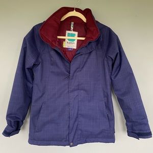 Burton girls snowboarding coat. Size 14/16